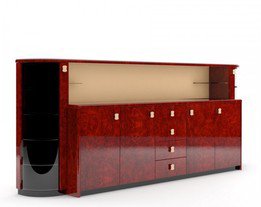 Греденция Арт. RM 300123 Размер: 300х560х123 (ШхГхВ) см