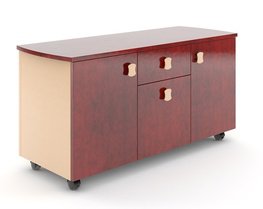 Тумба подкатн. под оргтехнику Арт. RM 1244 Размер: 120х44х60 (ШхГхВ) см