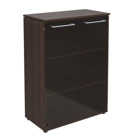 Шкаф с стекляннымии дверми Арт. MMC 85.2 Размер: 85х42х120 (ШхГхВ) см