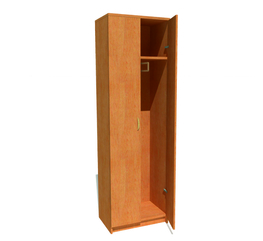 Шкаф для одежды малый (штанга по глубине) Л-8.3  &nbsp; &nbsp; Размер: 60х42х202 (ШхГхВ) см