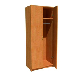 Шкаф для одежды большой (штанга по ширине) Л-8.1  &nbsp; &nbsp; &nbsp; &nbsp; Размер: 80х62х202 (ШхГхВ) см